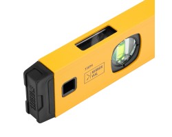 Уровень алюминиевый, магнит, фрезерованный, 3 глазка (1 зеркал.) 0,5 мм/м, 1200 мм Denzel-foto6