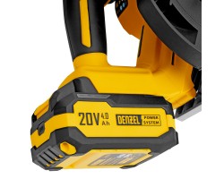 Пила циркулярная аккумуляторная бесщет. CCSH-BL-20-185, 185 мм, Li-Ion, 20 В// Denzel-foto23