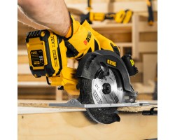 Пила циркулярная аккумуляторная бесщет. CCSH-BL-20-185, 185 мм, Li-Ion, 20 В// Denzel-foto39