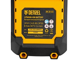 Пила циркулярная аккумуляторная бесщет. CCSH-BL-20-185, 185 мм, Li-Ion, 20 В// Denzel-foto33