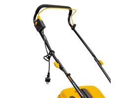 Газонокосилка электрическая GM-1300, 1300 Вт, шир. 32 см, 5 уров., травосб. 35 л Denzel Новинка-foto14