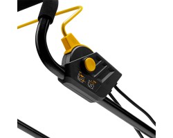 Газонокосилка электрическая GM-1300, 1300 Вт, шир. 32 см, 5 уров., травосб. 35 л Denzel Новинка-foto16