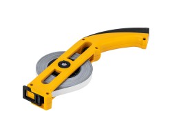 Рулетка геодезическая 30 м х 13 мм, открытый корпус, металлическая лента Denzel-foto6