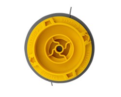 Катушка триммерная полуавтомат, быстрая заправка, шестигранник HEX х 15/6, болт 5/16 левый, М8 левый Denzel-foto2