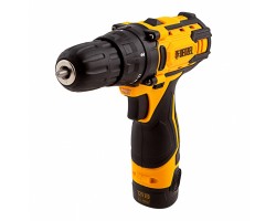 Дрель-шуруповерт аккумуляторная CDL-12CB, Li-Ion, 12 В, 1 акк.// Denzel 