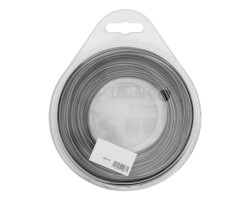 Леска для триммера двухкомпонентная звезда, 2,7мм х 15м, блистер EXTRA CORD Denzel-foto5