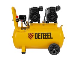 Компрессор безмасл. малошумный DLP -3000/50, 3 кВт, 2х1,5 кВт,50 л, 2850 об/мин,500 л/мин Denzel-foto5