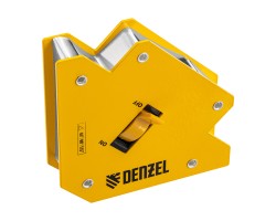 Фиксатор магнитный отключаемый для сварочных работ усилие 30 LB, 45х90х135 град. Denzel 