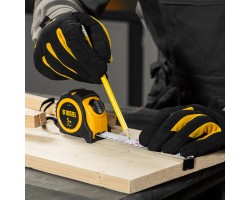 Рулетка 5м х 25мм, обрезиненный корпус, автоматическая фиксация Denzel-foto9