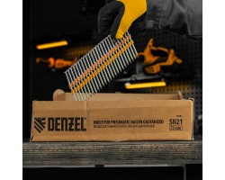 Гвозди для пнев. нейлера (оцинк.) длина - 75 мм, диам. - 3,05 мм, 2000 шт. Denzel-foto5