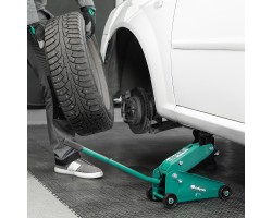 Домкрат гидравлический подкатной, 2,5 т, 148-387 мм Сибртех-foto18