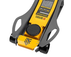 Домкрат гидравлический подкатной, 3,8 т, 110-580 мм, быстрый подъем, низкий подхват, проф. Denzel-foto14