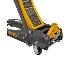 Домкрат гидравлический подкатной, 3,8 т, 110-580 мм, быстрый подъем, низкий подхват, проф. Denzel-foto11