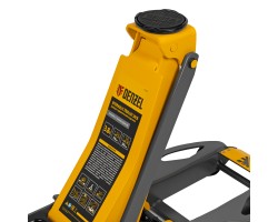 Домкрат гидравлический подкатной, 3,8 т, 110-580 мм, быстрый подъем, низкий подхват, проф. Denzel-foto9