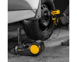 Домкрат электрогидравлический «3 в 1» (1,5 т), 12В, с гайковертом электрическим, в наборе Denzel-foto16