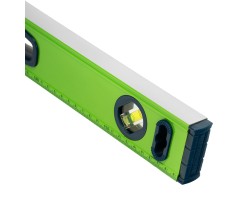 Уровень алюминиевый УСМ-0,5-1200, фрезерованный, 3 глазка, магнитный, рукоятки, 1200 мм Сибртех-foto5