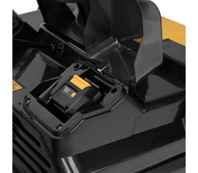 Снегоуборочная машина аккумуляторная, ESB-560Li, 560 мм, 40В, 2 АКБ 5 Ач, ЗУ, метал. шнек Denzel