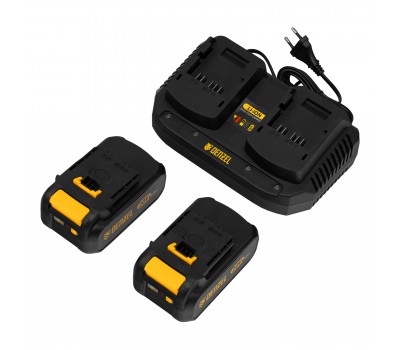 Снегоуборочная машина аккумуляторная, ESB-560Li, 560 мм, 40В, 2 АКБ 5 Ач, ЗУ, метал. шнек Denzel