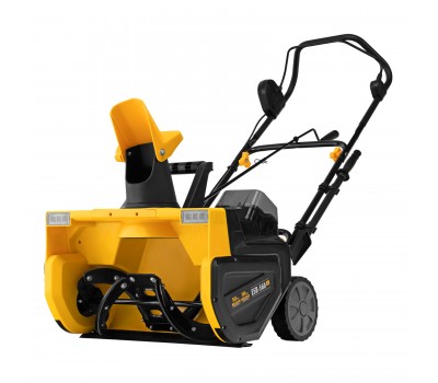 Снегоуборочная машина аккумуляторная, ESB-560Li, 560 мм, 40В, 2 АКБ 5 Ач, ЗУ, метал. шнек Denzel