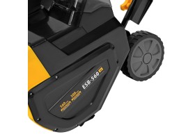 Снегоуборочная машина аккумуляторная, ESB-560Li, 560 мм, 40В, 2 АКБ 5 Ач, ЗУ, метал. шнек Denzel-foto17