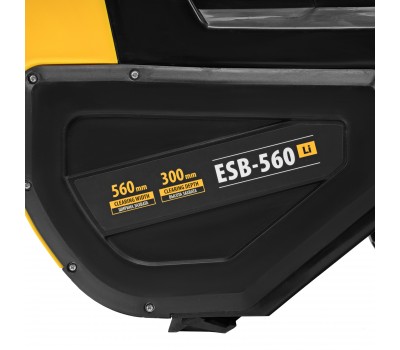 Снегоуборочная машина аккумуляторная, ESB-560Li, 560 мм, 40В, 2 АКБ 5 Ач, ЗУ, метал. шнек Denzel