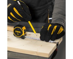 Рулетка 3м х 16мм, двухкомп. корпус, магнитный обрезиненный зацеп Denzel-foto9