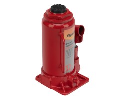 Домкрат гидравлический бутылочный 12 т, h подъема 205-400 мм Sparta Compact-foto3