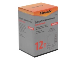 Домкрат гидравлический бутылочный 12 т, h подъема 205-400 мм Sparta Compact-foto10