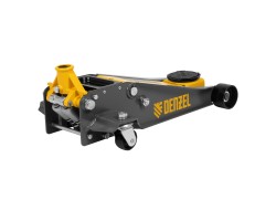 Домкрат гидравлический подкатной, 3 т, 125-470 мм, быстрый подъем, проф. Denzel-foto9