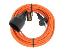 Удлинитель-шнур силовой Garden Series, ПВС, 10м, 1 розетка 3 x 1,5 мм, Denzel-foto3