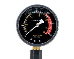 Пресс гидравлический с манометром, 20 т (комплект из 2 частей) Stels-foto9