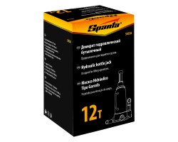 Домкрат гидравлический бутылочный, 12 т, h подъема 210-400 мм Sparta-foto6