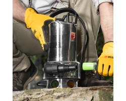 Дренажный насос DPL800X, 800 Вт, подъем 7 м, 16500 л/ч Denzel-foto15