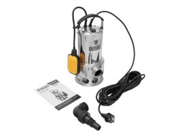 Дренажный насос DPL800X, 800 Вт, подъем 7 м, 16500 л/ч Denzel-foto9