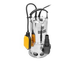 Дренажный насос DPL800X, 800 Вт, подъем 7 м, 16500 л/ч Denzel