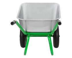 Тачка садово-строительная 2-х колесная, грузоподъемность 230 кг, объем 90 л Сибртех-foto8
