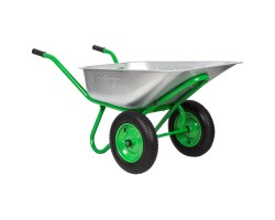 Тачка садово-строительная 2-х колесная, грузоподъемность 230 кг, объем 90 л Сибртех-foto2