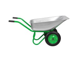 Тачка садово-строительная 2-х колесная, грузоподъемность 230 кг, объем 90 л Сибртех-foto5