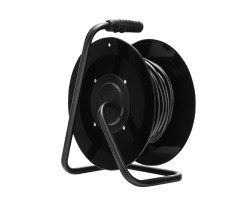 Удлинитель силовой 20 м, 16А, тип УХз16, КГ 3 x 2.5 мм, на стальной катушке, 4 розетки Сибртех-foto3