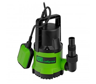 Дренажный насос для чистой воды СДН300-5, 300 Вт, напор 6.5м, 6500 л/ч Сибртех