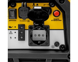 Генератор инверторный GS-1100iS, 1,1 кВт, 230 В, закрытый корпус, ручной старт DENZEL-foto22