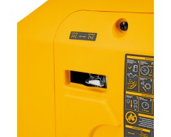 Генератор инверторный GS-1100iS, 1,1 кВт, 230 В, закрытый корпус, ручной старт DENZEL-foto21