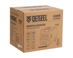 Генератор инверторный GS-4500iSE, 4,5 кВт, 230 В, закрытый корпус, электростартер DENZEL-foto7