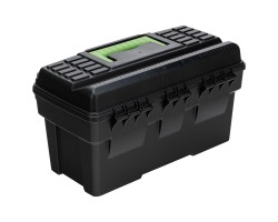 Ящик для инструмента, 430 х 235 х 250 мм, 18", пластик Сибртех-foto2