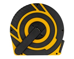 Рулетка геодезическая 30 м х 15 мм, закрытый корпус, фиберглассовая лента Denzel-foto4