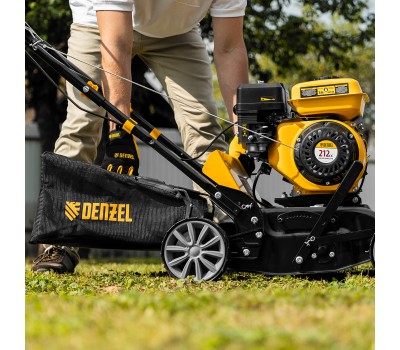 Скарификатор-аэратор бензиновый SAG-400, 212 см3, -15/+10 мм, 40 см Denzel
