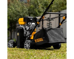 Скарификатор-аэратор бензиновый SAG-400, 212 см3, -15/+10 мм, 40 см Denzel-foto31