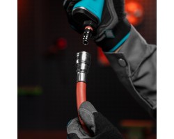 Шланг пневматический резиновый, 10 x 16 мм, 24 бар, армированный, быстросъемное соединение, 10 м Stels-foto7