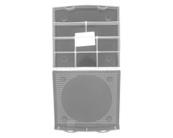 Блок для мелочей, 17 x 16 см, прозрачный матовый Сибртех-foto7