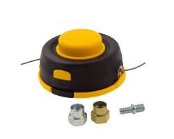 Катушка универсальная триммерная, гайка М10 х 1.25, М8, М12, винт М8-М10, левая резьба, шаг 1.5 мм Denzel-foto4